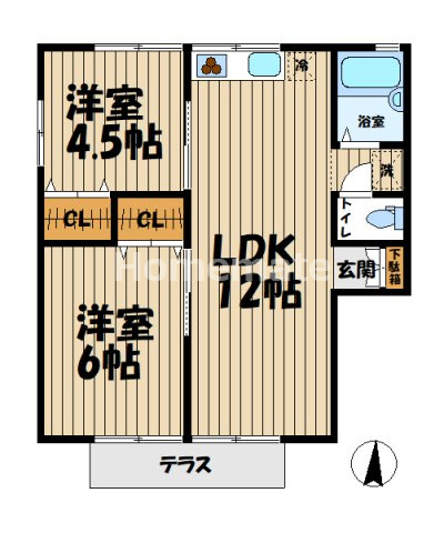 【間取り】 | ミユキハイツ