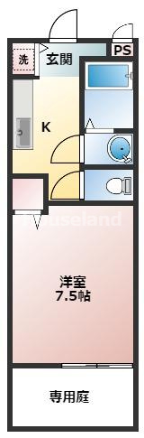 フジパレスフクシマの間取り