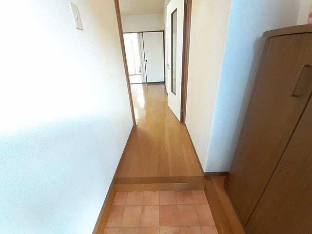 パレスイナバの玄関