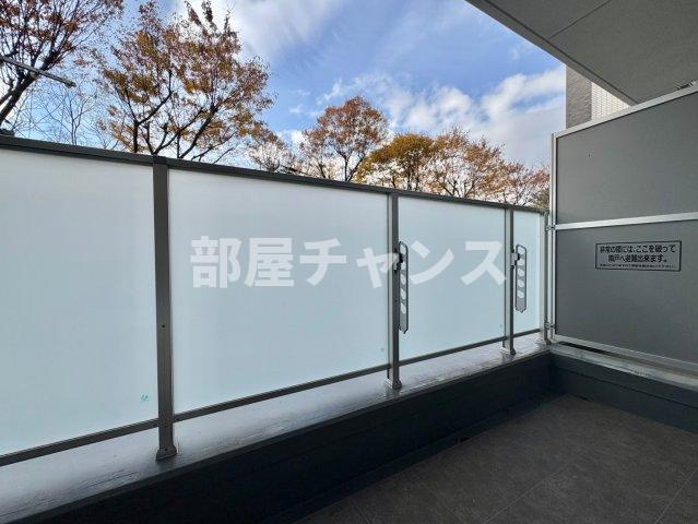 パークゲート栄白川のバルコニー