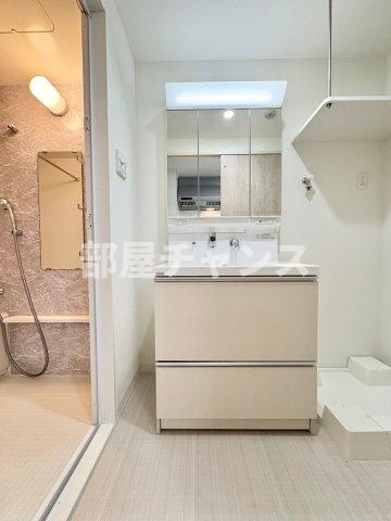 パークゲート栄白川の独立洗面台