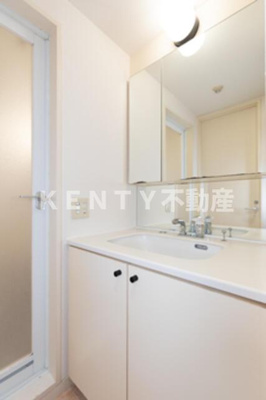 【洗面所】 | エクセル米喜 | 広い洗面スペース