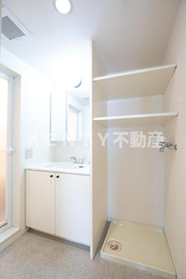 【洗面所】 | エクセル米喜（池上） | 忙しい朝には欠かせない洗面所です