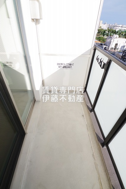 セントフィオーレ上名古屋のバルコニー