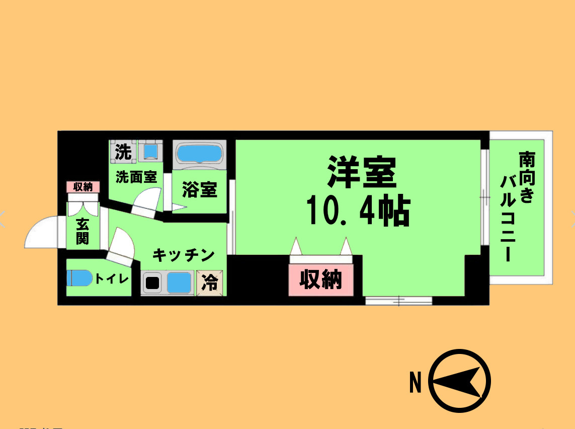 セントフィオーレ上名古屋の間取り