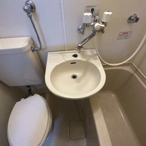 ハイツレイメイの洗面所