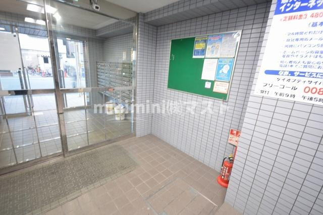 大国町池田マンションのロビー