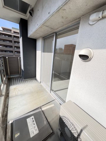 大阪市城東区野江１丁目の賃貸マンションのバルコニー