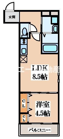 【間取り】 | フジパレス瓢箪山