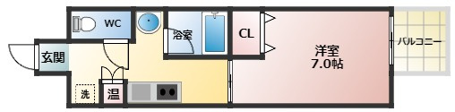 【間取り】 | チエロマレ天美東