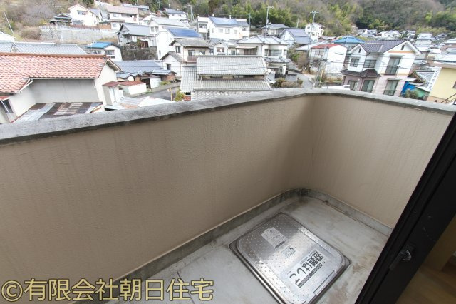 オークハイム広のバルコニー