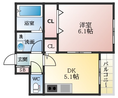 【間取り】 | ステラウッド野中Ⅰ