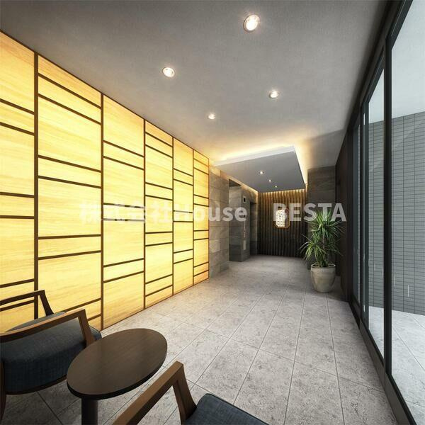 アルファレガロ神戸元町のロビー