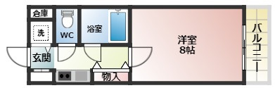 【間取り】 | ヴェルジェ旭ヶ丘