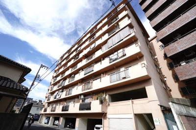 【外観】 | 【上質リノベ】東カングランドマンション広島 | 現地（2024年5月18日8：00頃）撮影