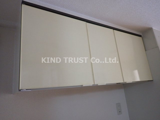 中之島アンフィニの収納|吊戸棚です