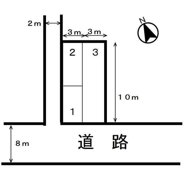 各務原市蘇原寺島町１丁目の駐車場の間取り
