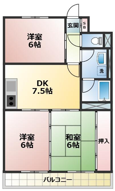 セントピアⅠの間取り