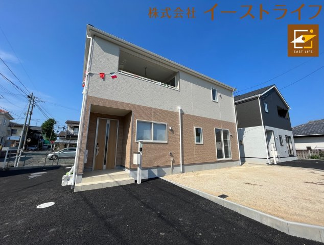 【子育てエコホーム支援事業対象物件】植田町根小屋第1の外観|同社施工の外観写真です