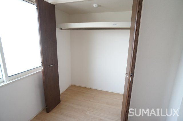 熊本市南区江越１丁目のアパートの収納