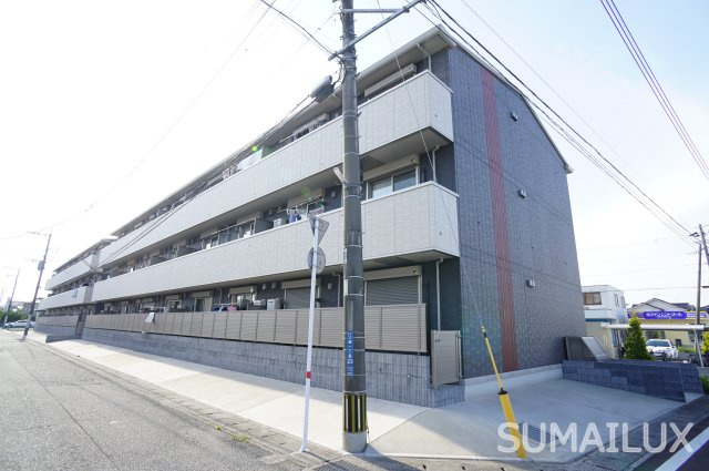 熊本市南区江越１丁目のアパートの外観