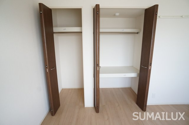 熊本市南区江越１丁目のアパートの収納