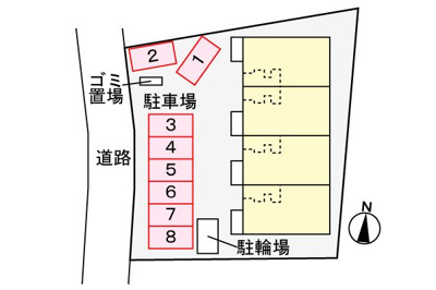 【駐車場】 | ベルジミニョン