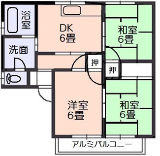 【間取り】 | フレグランス乃万・