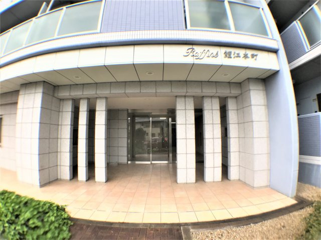 ラフィネ鯉江本町のロビー