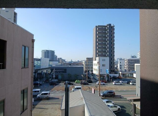 熊本市中央区白山３丁目の賃貸マンションの展望