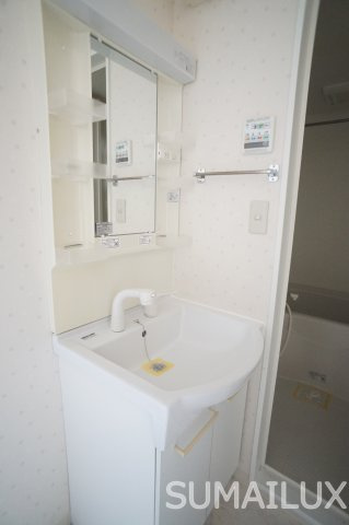 熊本市中央区白山３丁目の賃貸マンションの独立洗面台