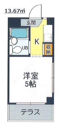 コーラルハイツなかやまの間取り