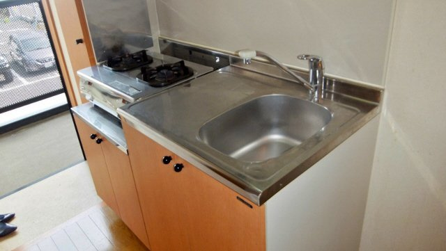 ヴランドールＲＩＯのキッチン|2口ガスコンロ設置可能