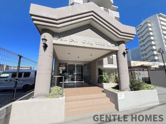 シティライフ箱崎7のエントランス