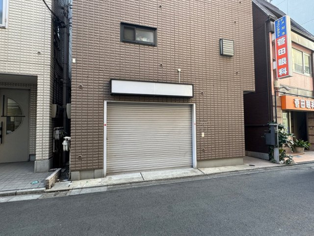 鈴木邸１階店舗の外観