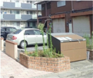 【その他共用部分】 | 敷地内ごみ置き場でごみ出しもらくらく～♪忙しい社会人さんや主婦さんにもうってつけ！