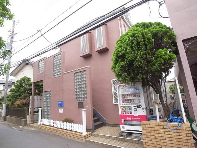 ジュネパレス津田沼第28の外観|モダンデザインのロフトつき１Kアパート