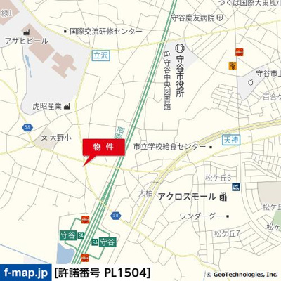 【地図】 | 野木崎３４１－４店舗