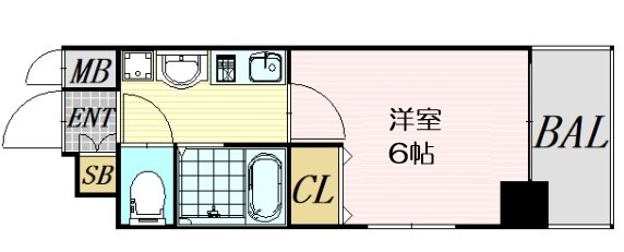 【間取り】 | エスリード梅田西第2