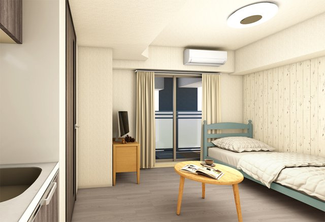 プレサンス鶴舞パークグラッドの居間・リビング