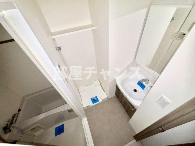 プレサンス鶴舞パークグラッドの独立洗面台