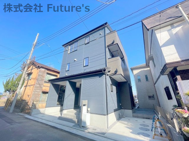 三郷市幸房　新築戸建　全1棟の外観|三郷駅徒歩13分の好立地です