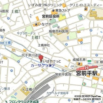 カーサグランデの地図