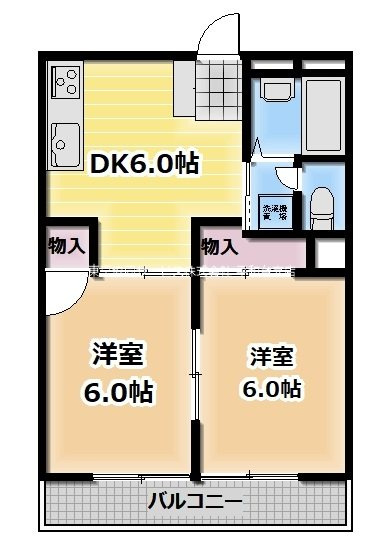 【間取り】 | グリーンハイツ・カトウ