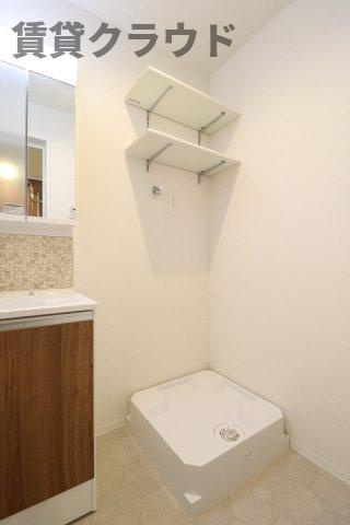 Regaro青葉の森の洗面所|忙しい朝には欠かせない洗面所です