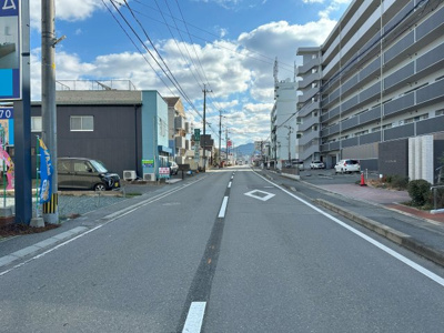 【前面道路含む現地写真】 | 国分町土地