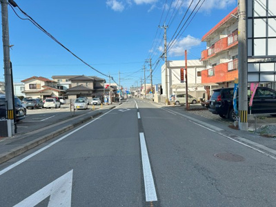 【前面道路含む現地写真】 | 国分町土地