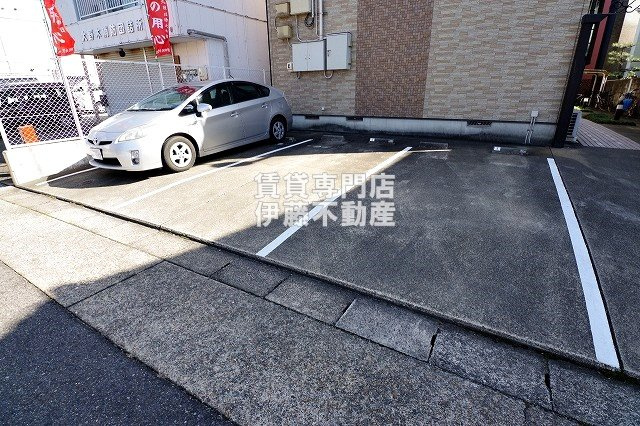 ル・グラン・バンブーの駐車場