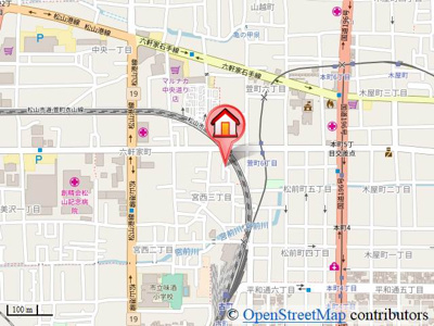 【地図】 | ラフィネタウン宮西