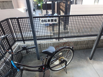 【その他共用部分】 | ピュールヴィサージュ | 駐輪スペースです